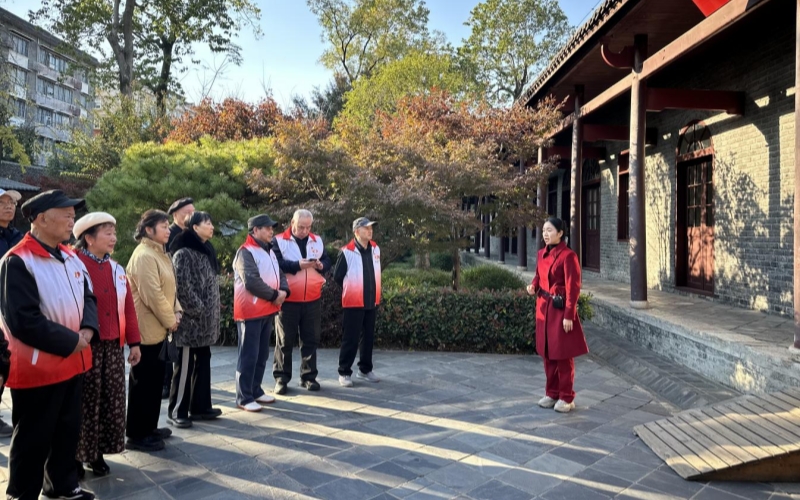 都府堤社区开展红色讲解专项培训。